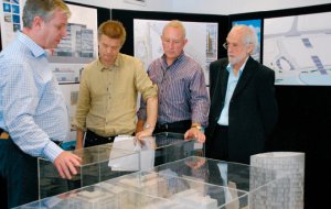 South West Design Review Panel looking over some plans