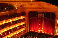 View inside the Royal Opera House