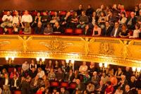 Audience inside a theatre