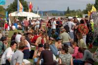 People at the Towersey Festival