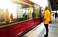 Photo of train station