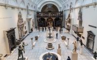 A photo of a gallery at the Victoria and Albert Museum