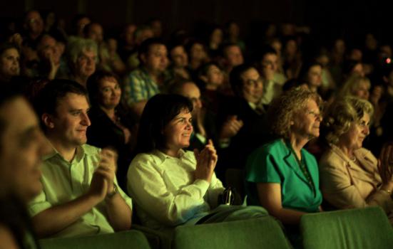 Photo of a theatre audience