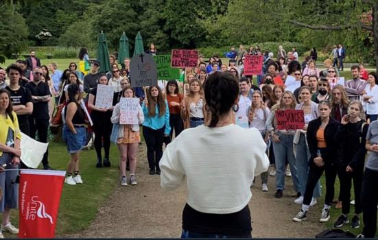 Roehampton protest