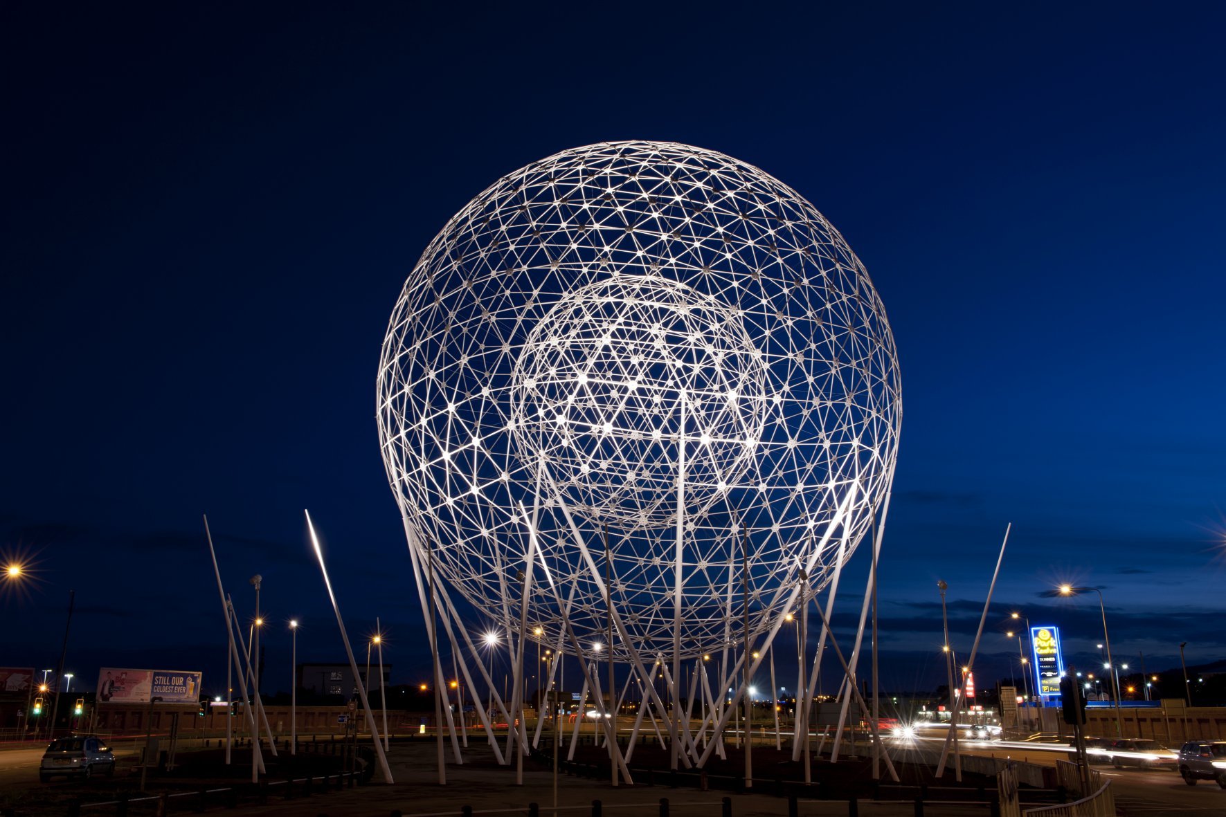 Belfast RISE sculpture