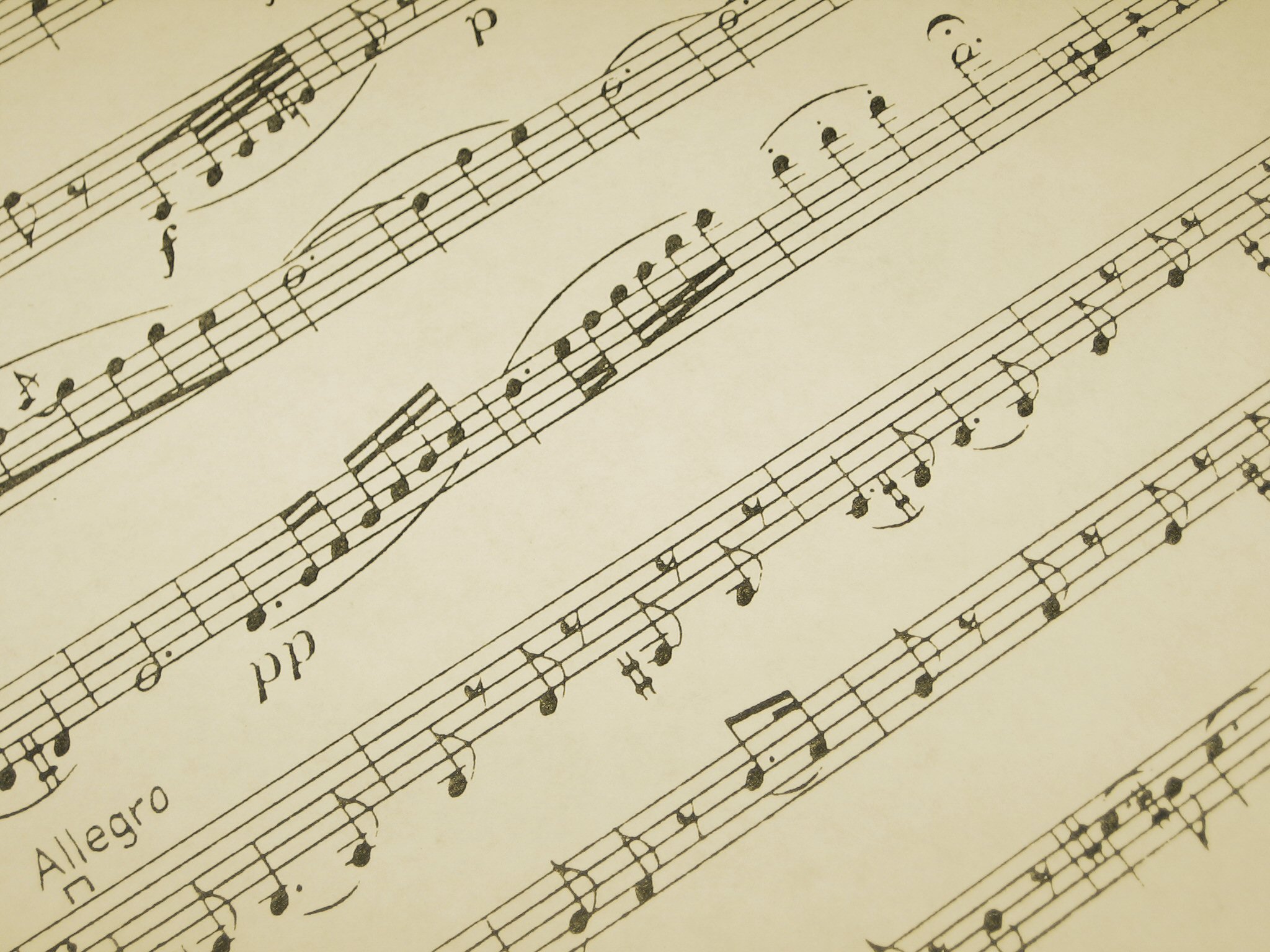 Sheet music for all in schools