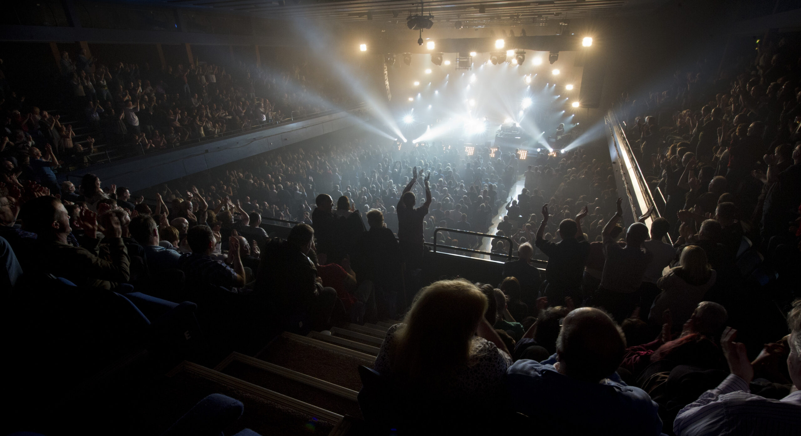 crowd at a performance