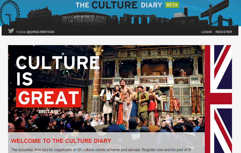 Culture Diary aims to raise UK’s international profile