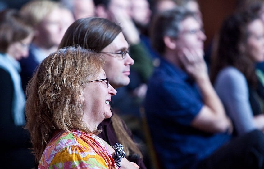 Photo of an audience