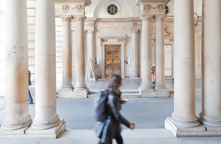 Photo of Courtauld courtyard