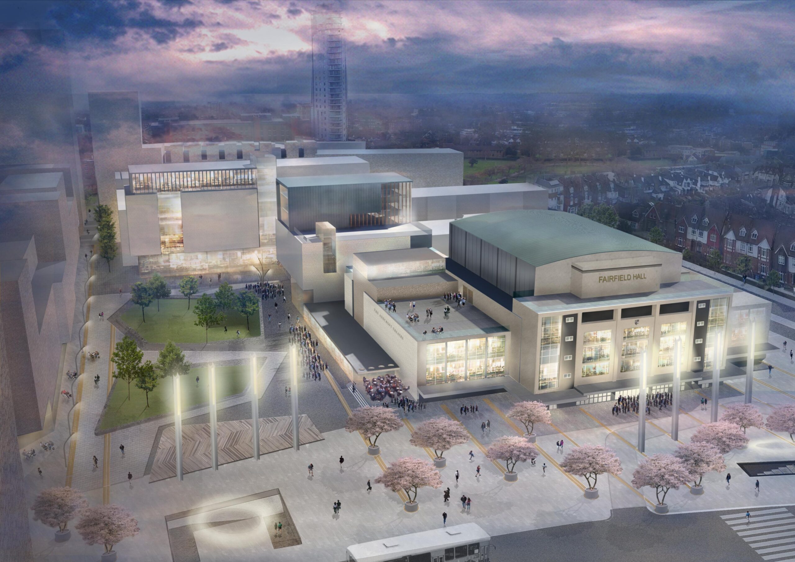 Photo of proposed redevelopment of Croydon's centre