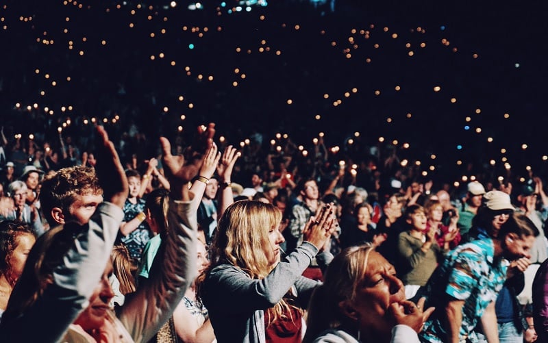 Photo of an audience