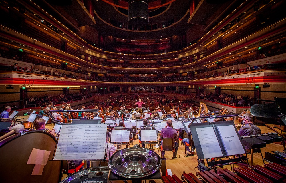 Photo from the orchestra pit