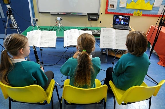 Online music lessons an effective way of reaching rural pupils