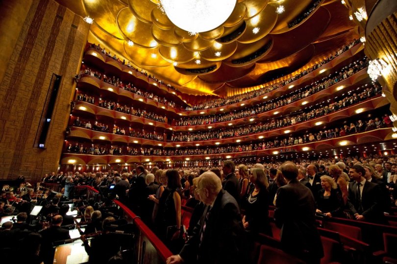 Photo of theatre with audience