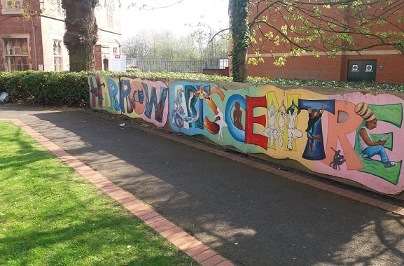 Photo of 'Harrow Arts Centre' sign