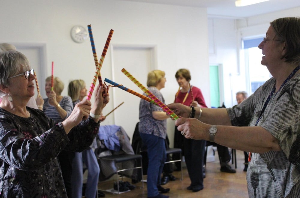 Dancing to South Asian rhythms