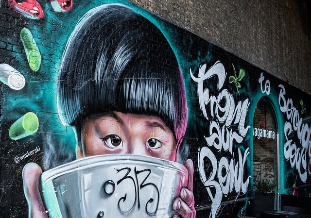 Street art in London