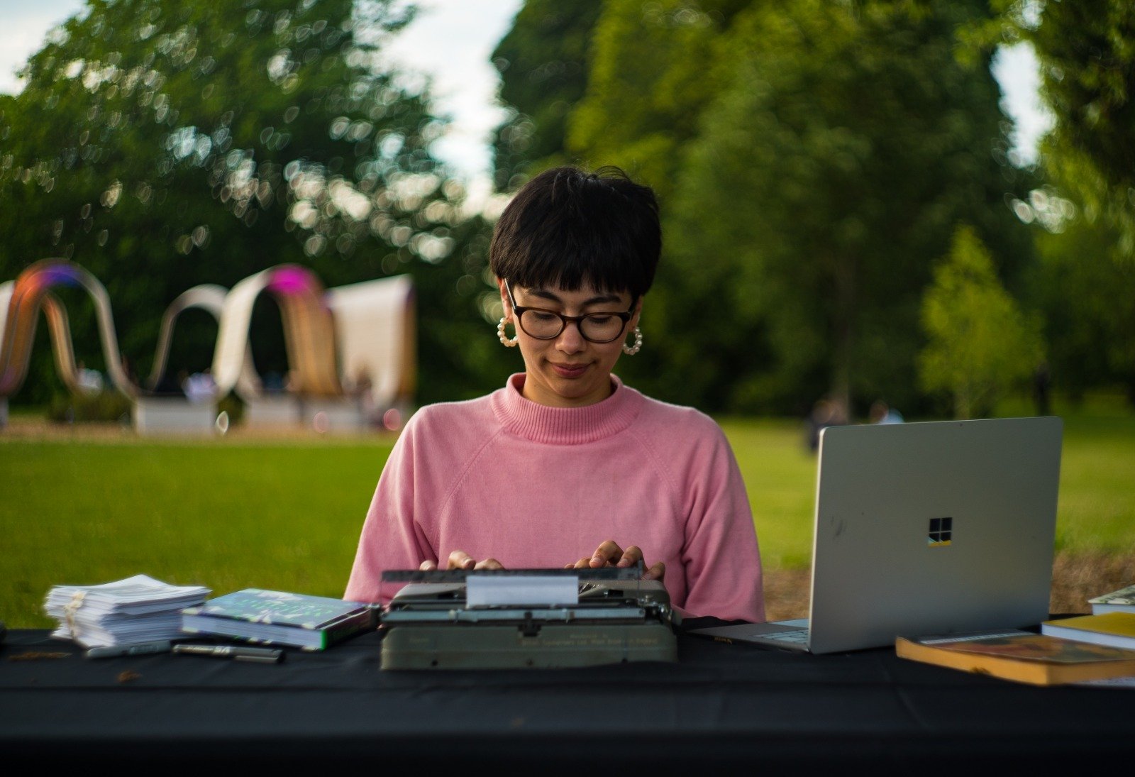 Poet Helen Bowell