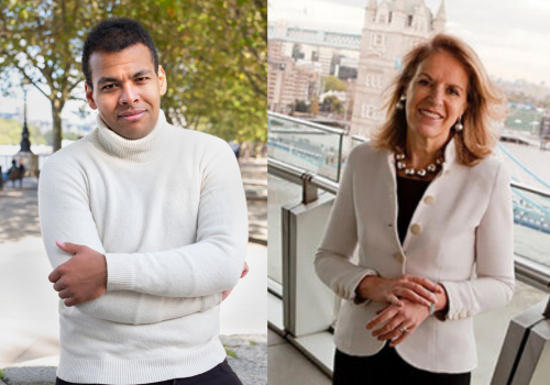 (L to R) Jamie Nkoju Goodwin, Veronica Wadley CBE, Chair of the National Plan for Music Education. Images of the new appointments edited together.