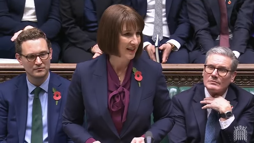 Rachel Reeves at Prime Minister's Questions and Budget 2024 - 30 October 2024